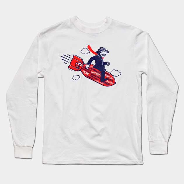 Dr. Dumbf…ck Long Sleeve T-Shirt by victorcalahan